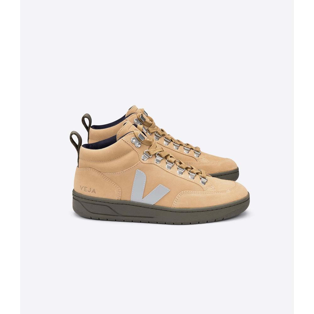 Yellow Women\'s Veja RORAIMA SUEDE High Tops | AU 363FDN